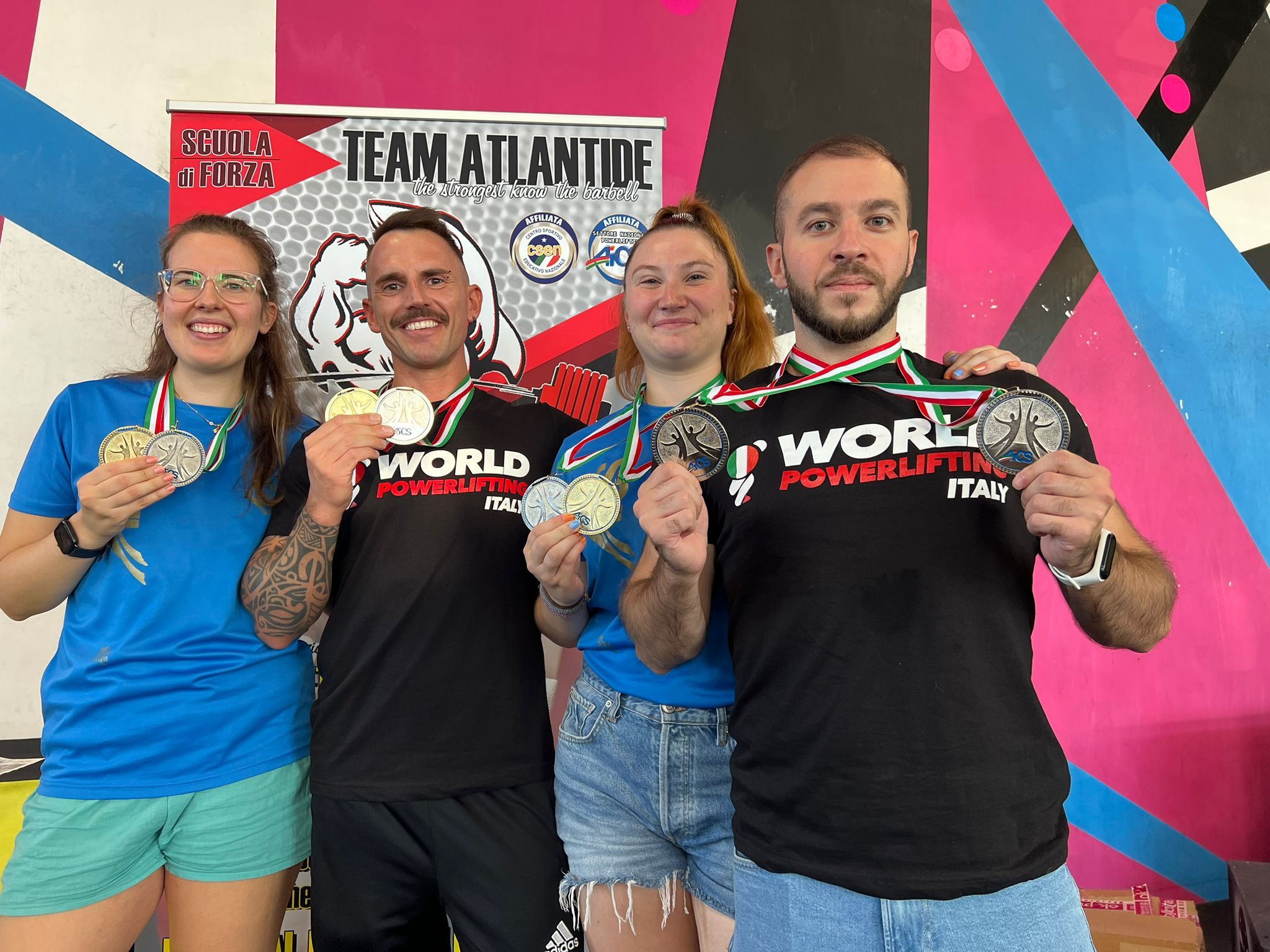 Immagine per Powerlifting, 8 medaglie ai campionati italiani per la squadra di Cormons